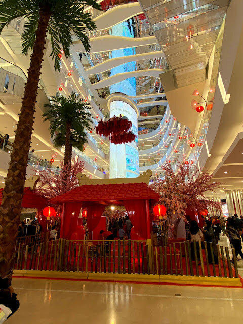 印尼棉蘭遊-到當地商場體驗過年氣氛