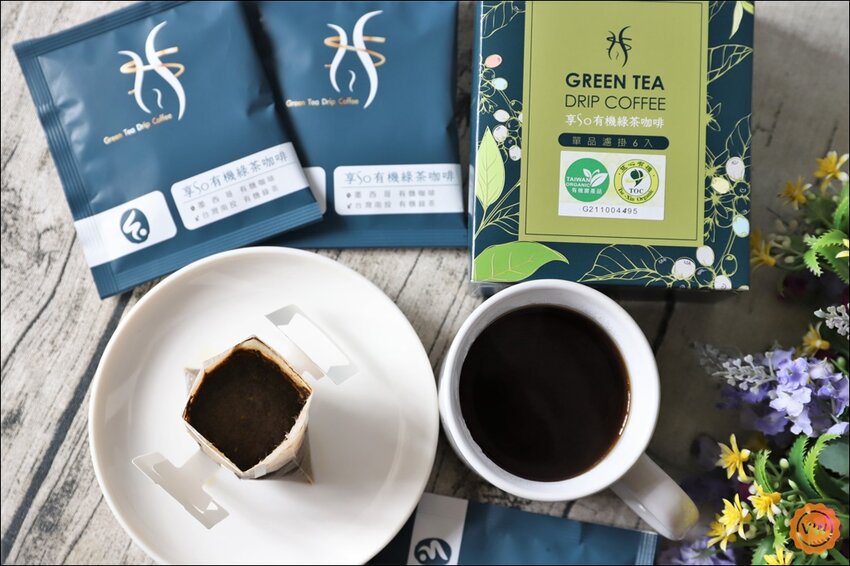 網購美食│優質好物推薦：享so有機綠茶咖啡