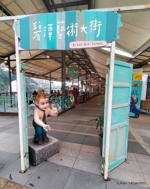 「新店碧潭風景區鬱金香花海」(Tulid blossoms at Pi lake), Hsinpei city, North Taiwan, SJKen, Feb 14, 2022.