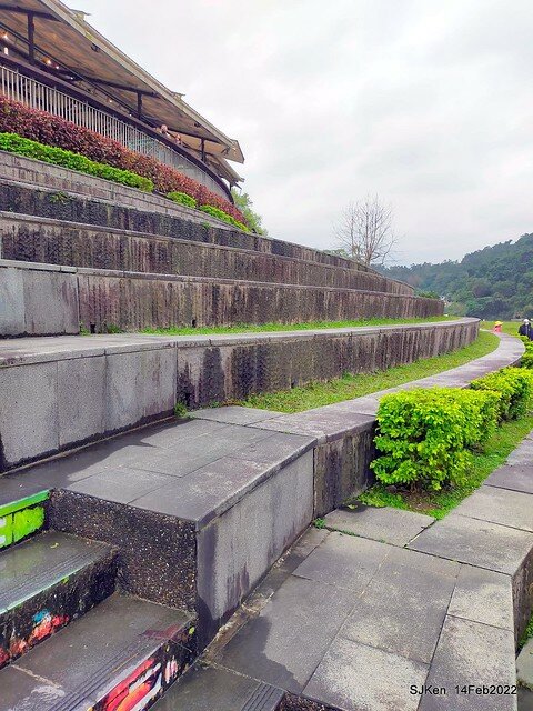 「新店碧潭風景區鬱金香花海」(Tulid blossoms at Pi lake), Hsinpei city, North Taiwan, SJKen, Feb 14, 2022.
