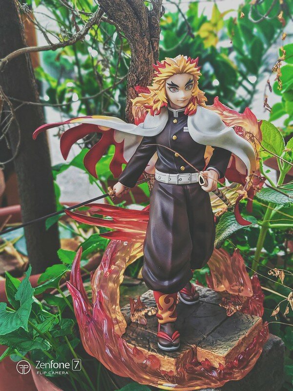 動漫周邊收藏．MH 代理版 G.E.M. 鬼滅之刃．炎柱．煉獄杏壽郎．心を燃やせ！！