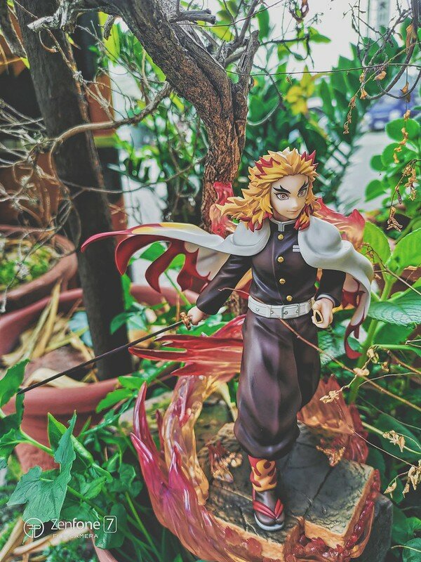 動漫周邊收藏．MH 代理版 G.E.M. 鬼滅之刃．炎柱．煉獄杏壽郎．心を燃やせ！！