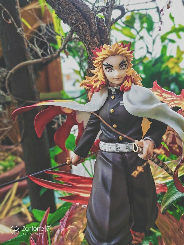 動漫周邊收藏．MH 代理版 G.E.M. 鬼滅之刃．炎柱．煉獄杏壽郎．心を燃やせ！！