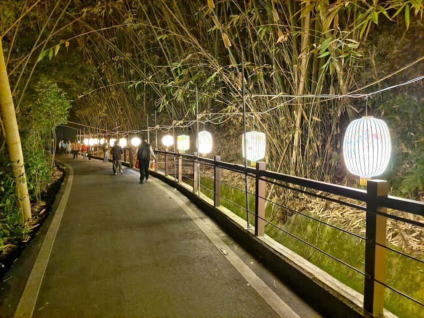 【2022埔里森林逐燈祭攻略】地母廟哲學之路五大展區、二大互動區，今年必遊的森林燈會!