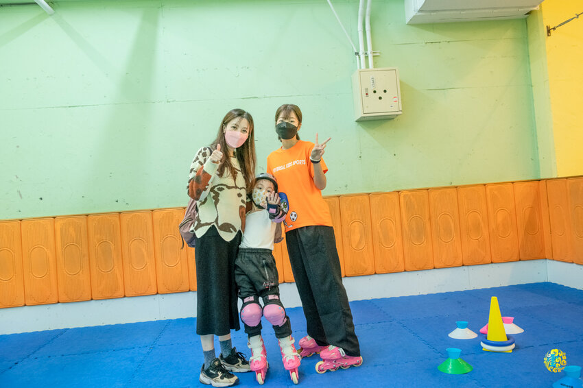 台北內湖室內直排輪教學，全台唯一專為兒童打造的室內運動場