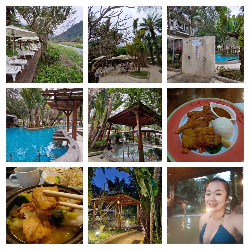 【新竹.尖石】會來尖石溫泉會館。巴里島風格大眾池+餐點一人$600無限時間