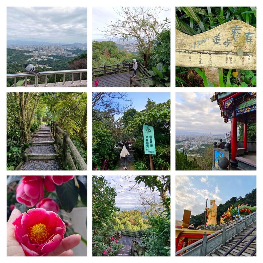 【新北.中和】小百岳no16南勢角山。標高302公尺烘爐地拜土地公+觀賞101夜景