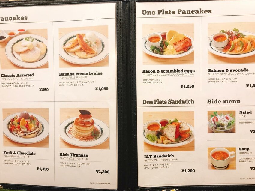 每日限定60份的超厚三層鬆餅！(東京) gram cafe & pancake原宿店