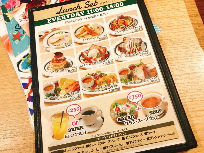 每日限定60份的超厚三層鬆餅！(東京) gram cafe & pancake原宿店