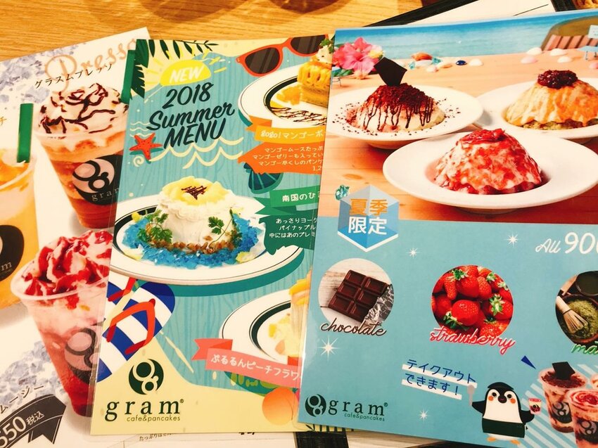 每日限定60份的超厚三層鬆餅！(東京) gram cafe & pancake原宿店