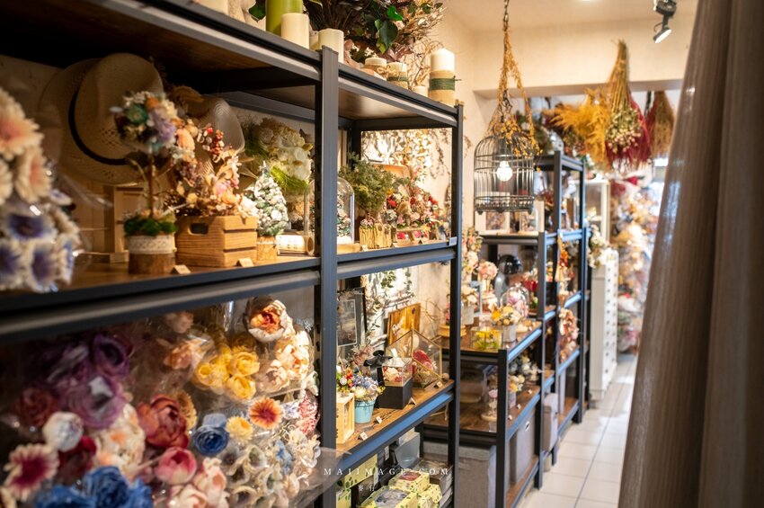 陽光灑落Shining｜Google評論破百則滿分5顆星～玻璃花盅乾燥花手作課程教學，新娘捧花客製化設計、乾燥花捧