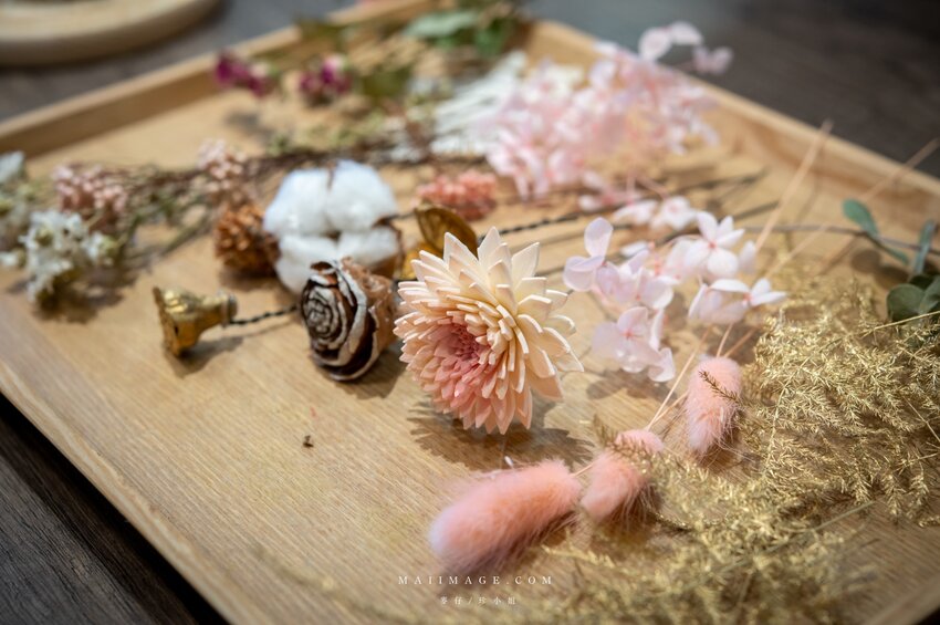 陽光灑落Shining｜Google評論破百則滿分5顆星～玻璃花盅乾燥花手作課程教學，新娘捧花客製化設計、乾燥花捧