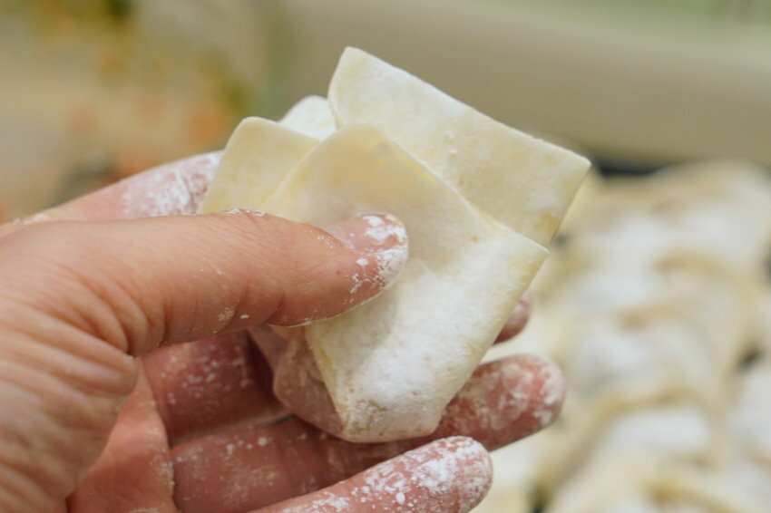 【食譜】餛飩包法、做法比例．內餡加一配料，口味升級!