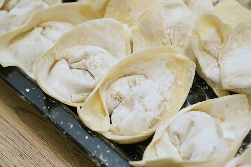 【食譜】餛飩包法、做法比例．內餡加一配料，口味升級!