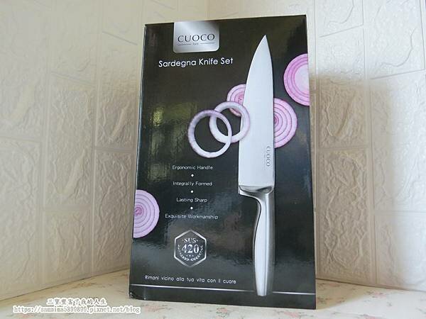 廚房刀具推薦【義大利CUOCO】420 薩丁尼亞不鏽鋼刀具6件組 4刀1剪好收納 輕鬆整理食材 質感嚴選