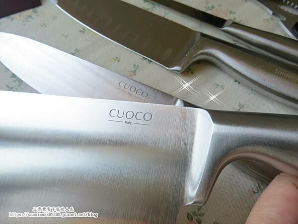 廚房刀具推薦【義大利CUOCO】420 薩丁尼亞不鏽鋼刀具6件組 4刀1剪好收納 輕鬆整理食材 質感嚴選