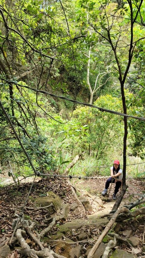 【台南.楠西區】伍龍登山口停車場直奔獵鷹尖+梅嶺一線天。住宿:玉井微風栩栩晴意天空