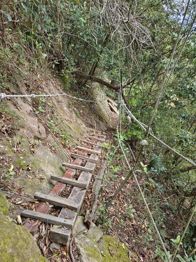 【台南.楠西區】伍龍登山口停車場直奔獵鷹尖+梅嶺一線天。住宿:玉井微風栩栩晴意天空
