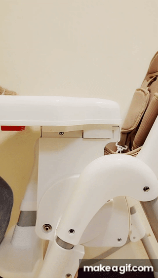 Myheart摺疊兒童餐椅//可調節高度的兒童餐椅  椅背、餐桌依照身型調整讓寶貝用餐也能吃得舒服