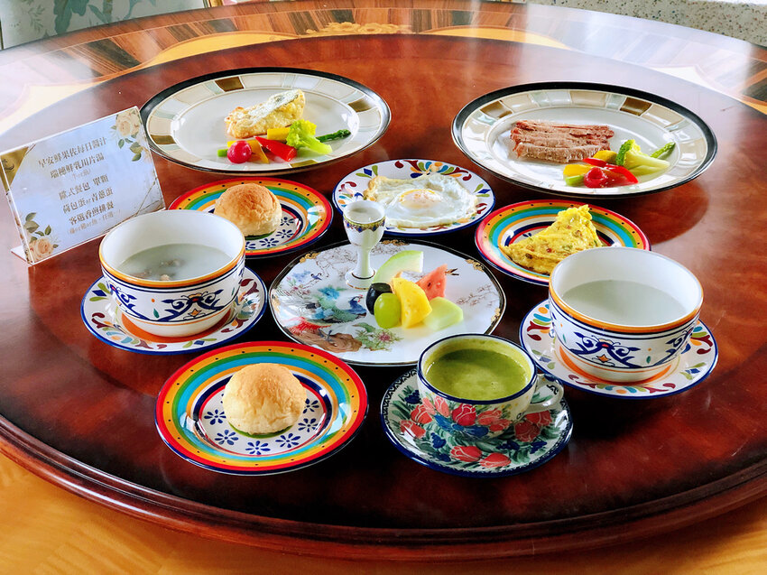 七星潭水上明月渡假旅店豐盛早餐 七星潭水上明月渡假旅店豐盛早餐