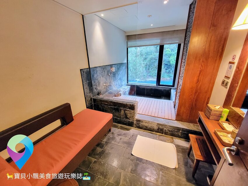 [旅遊]新北 烏來溫泉 泡湯同時欣賞窗外南勢溪河岸景觀 視覺與身心靈絕佳享受 馥蘭朵烏來渡假酒店 景觀湯屋