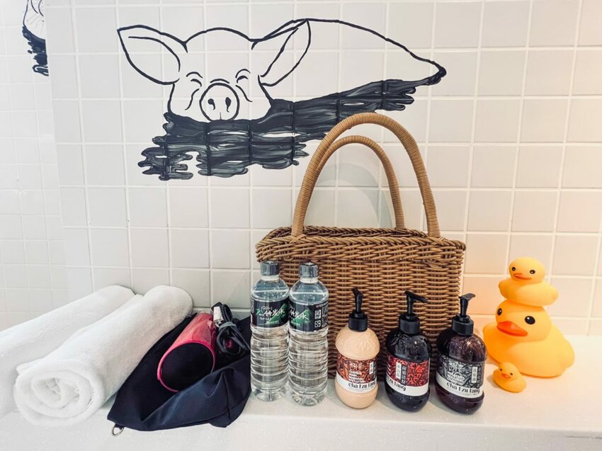 【慧♡分享】蔥澡 .宜蘭礁溪景點.IG熱門打卡超可愛藝術澡堂