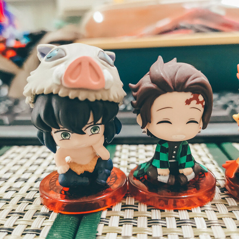 動漫周邊收藏．p-bandai 鬼滅之刃 すわらせ隊．坐姿公仔．無限列車特別篇套組