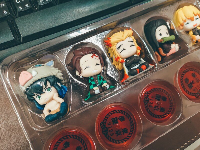 動漫周邊收藏．p-bandai 鬼滅之刃 すわらせ隊．坐姿公仔．無限列車特別篇套組