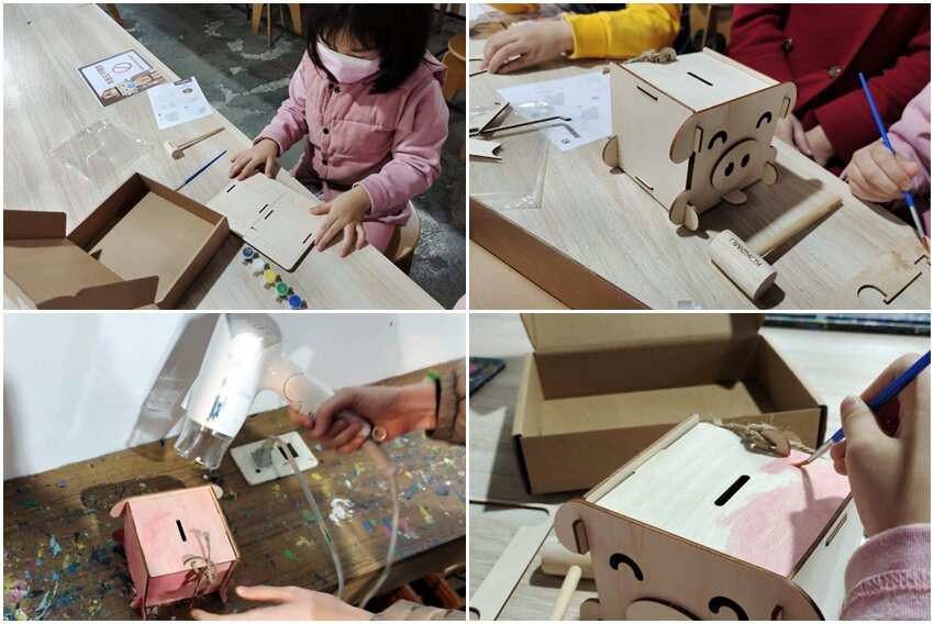 【南投親子景點】敲敲木工房．免門票、好停車，超好玩木製DIY手作體驗!
