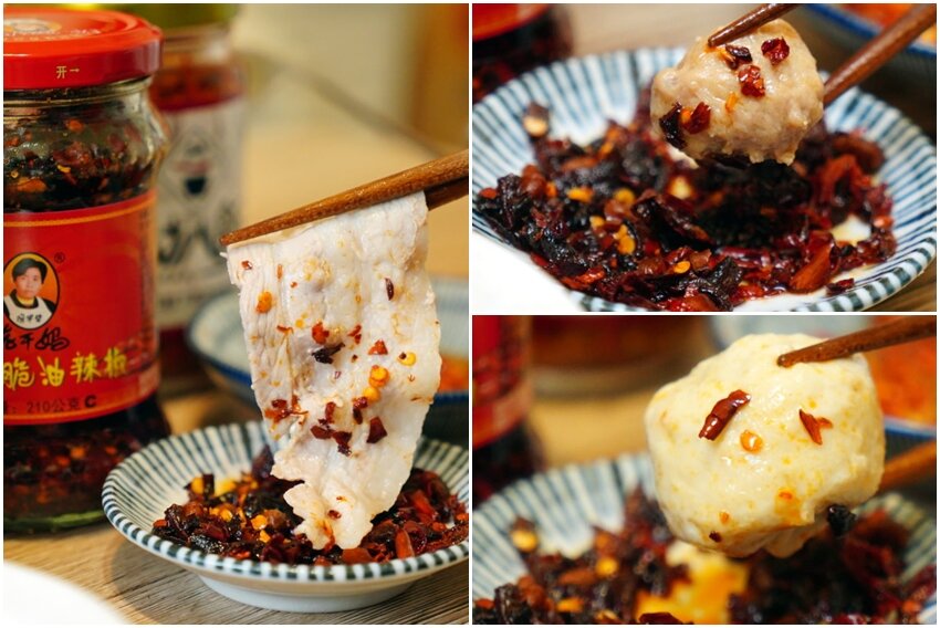 網路人氣辣椒醬評比．6款火鍋料理必備沾醬! 詹醬油潑辣子、椒麻堅果、鵝油辣椒、寧記辣椒、老干媽、扒扒飯