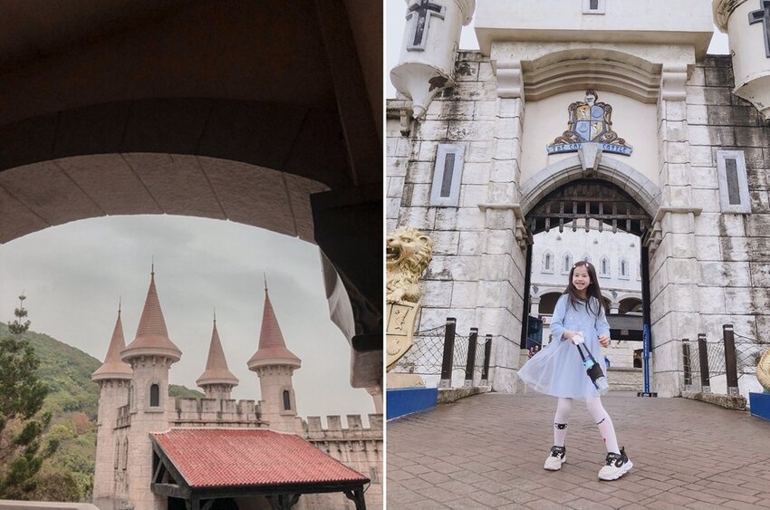 遠雄海洋公園的美麗城堡 遠雄海洋公園的美麗城堡