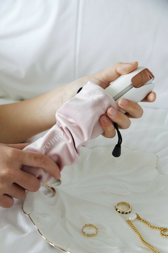 POPRORO直捲兩用無線離子夾,乾洗髮、出遊造型隨身造型師