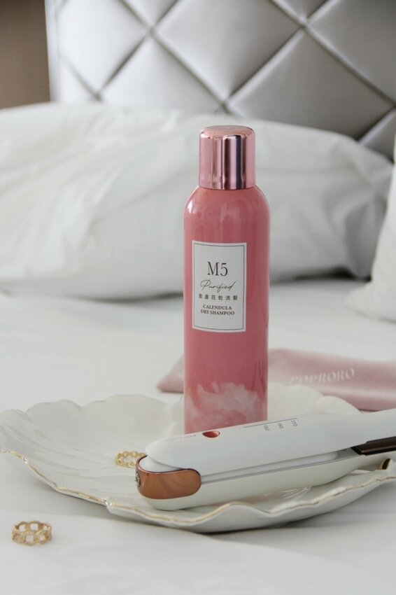 POPRORO直捲兩用無線離子夾,乾洗髮、出遊造型隨身造型師