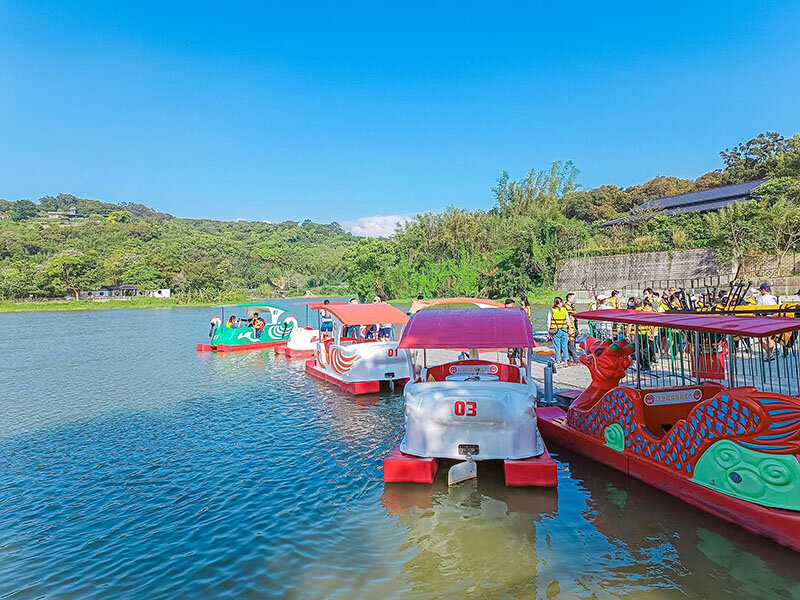 新竹青草湖 | 天鵝船遊湖，SUP立式水上活動市民享$100折扣外縣市折$50