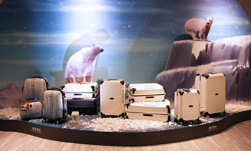 北極熊行李箱