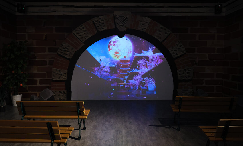 萬國通路觀光工廠 櫻花投影