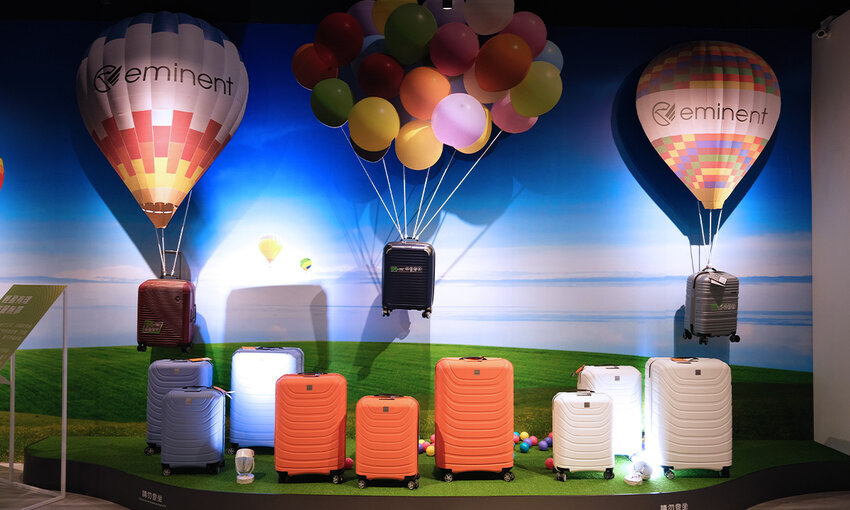 熱氣球行李箱