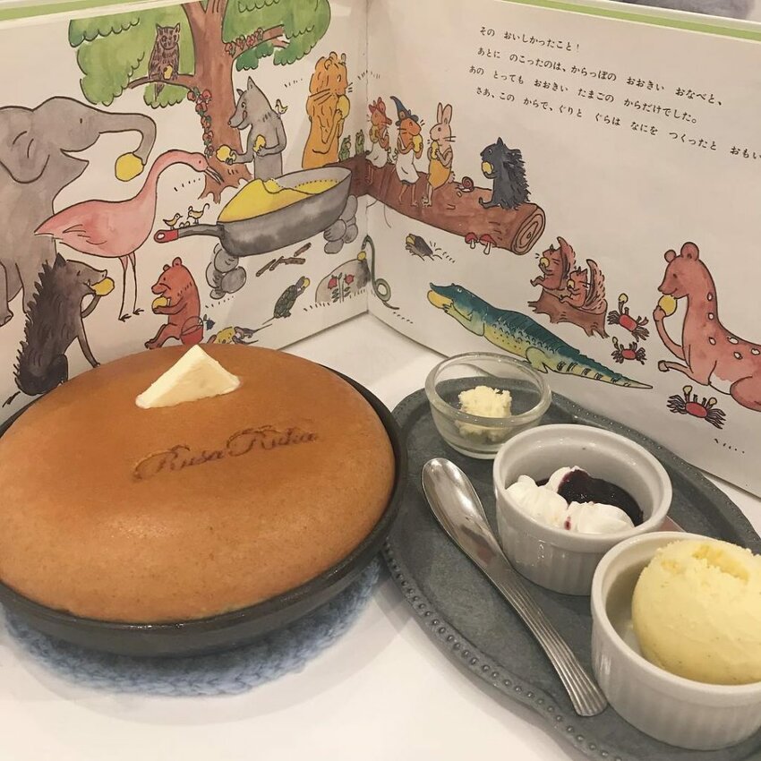 自由之丘必吃鬆餅!!宛如從繪本跳出來的鐵鍋鬆餅,還有免費添鬆餅服務的Rusa Ruka