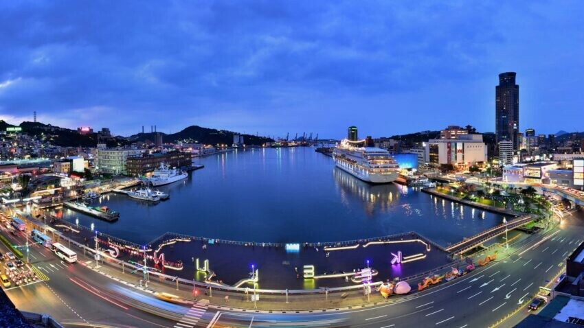 基隆城市博覽會,基隆港,基隆港夜景,基隆夜景,海洋廣場,