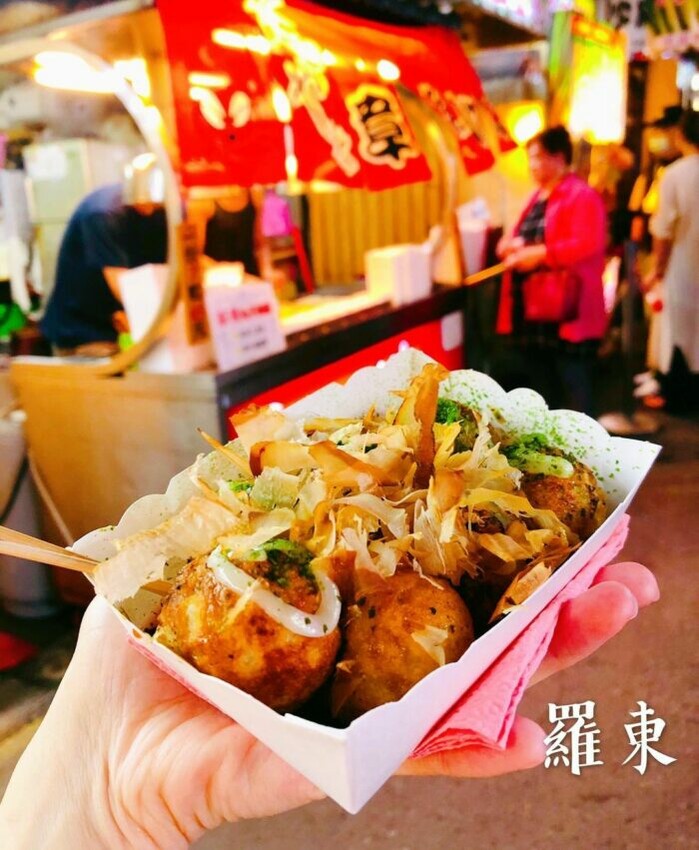 羅東夜市美食 羅東章魚小丸子