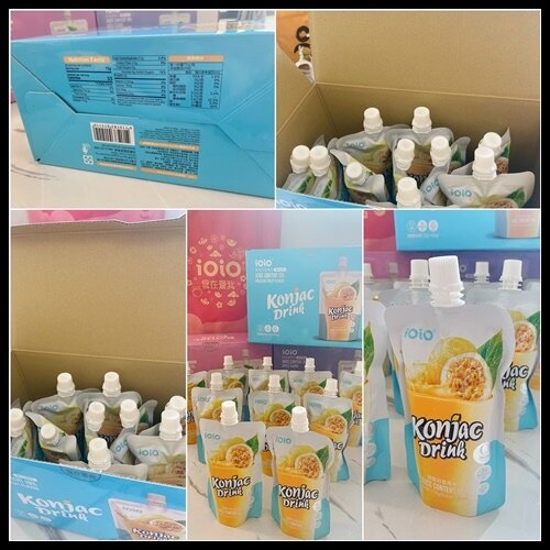 iOiO食在愛我 超口感蒟蒻 蒟蒻飲 蒟蒻推薦 飲料推薦 飲料開箱 能量飲 果凍推薦 開箱 維生素C 膳食纖維 拌手禮 年節禮盒推薦  十全果醋