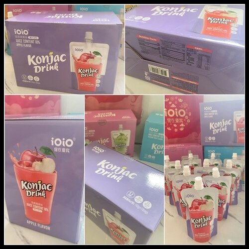 iOiO食在愛我 超口感蒟蒻 蒟蒻飲 蒟蒻推薦 飲料推薦 飲料開箱 能量飲 果凍推薦 開箱 維生素C 膳食纖維 拌手禮 年節禮盒推薦  十全果醋