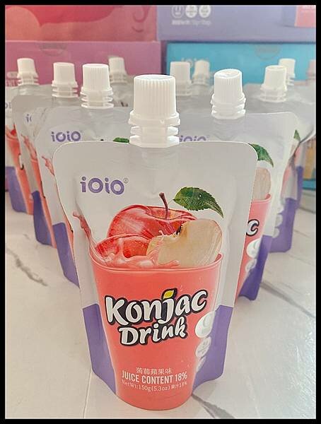 iOiO食在愛我 超口感蒟蒻 蒟蒻飲 蒟蒻推薦 飲料推薦 飲料開箱 能量飲 果凍推薦 開箱 維生素C 膳食纖維 拌手禮 年節禮盒推薦  十全果醋