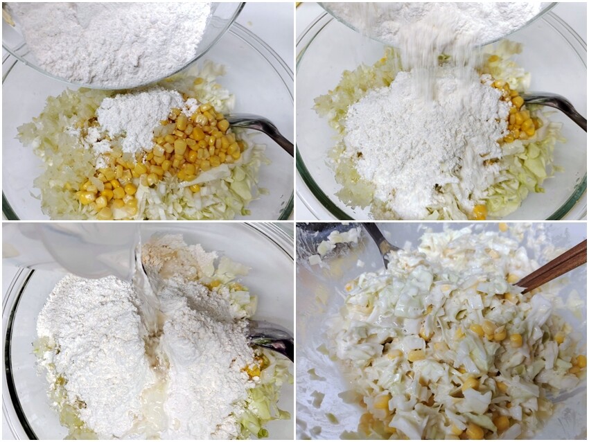 【食譜】蔬菜煎餅做法.滿料美味的清冰箱料理!