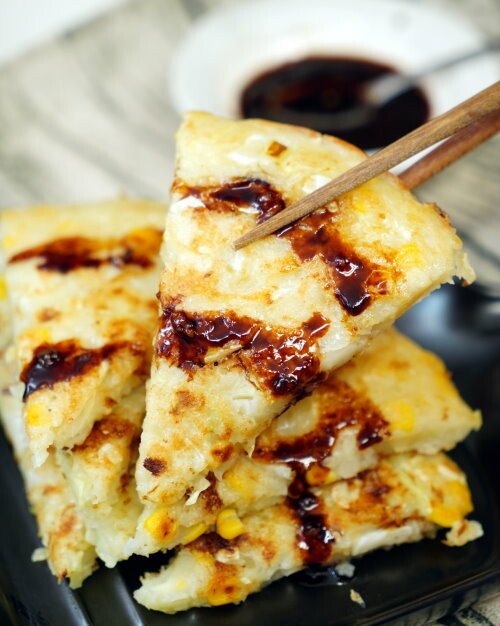 【食譜】蔬菜煎餅做法.滿料美味的清冰箱料理!