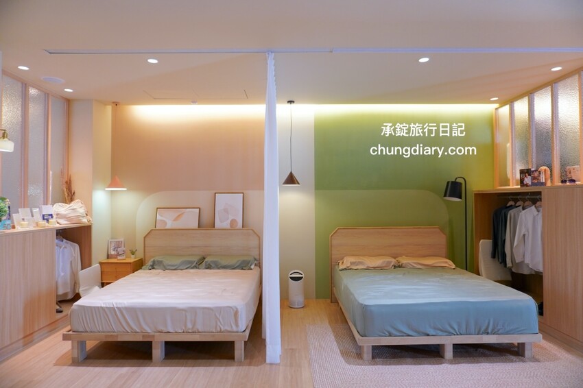 台中床墊推薦【LoveFu台中體驗店】台中南屯costco附近，打造處處好眠的避風港！100%MIT台灣製造：高彈力泡棉床墊、無光薄墊、無光厚墊、獨立筒床墊。 - 承錠旅行日記