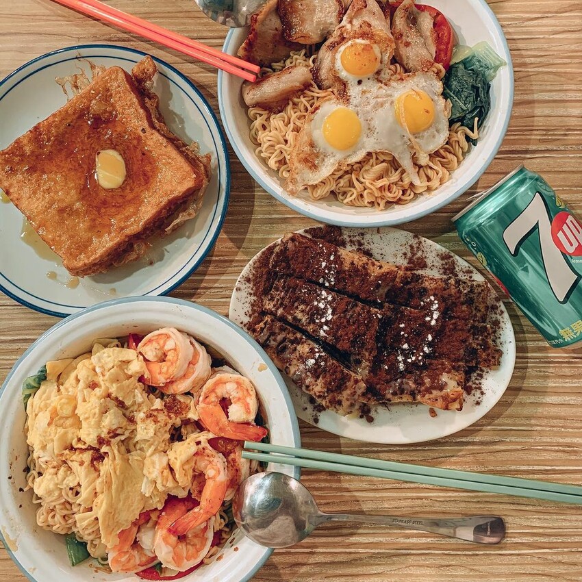 桃園中壢美食|永芯茶檔 港仔餅