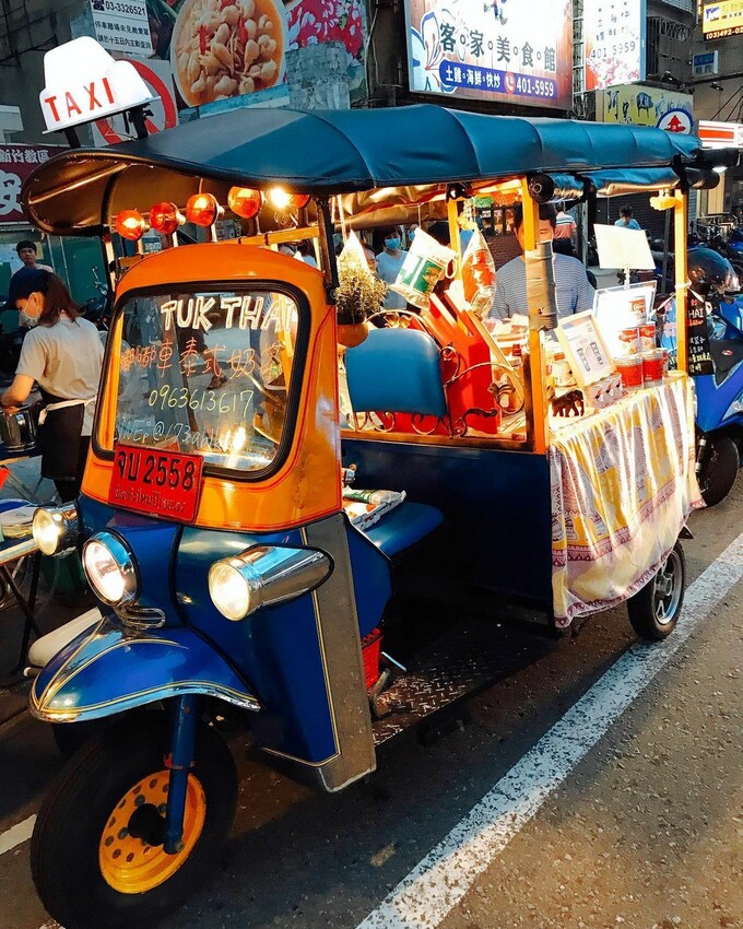 中壢美食|中壢夜市-嘟嘟車泰式奶茶