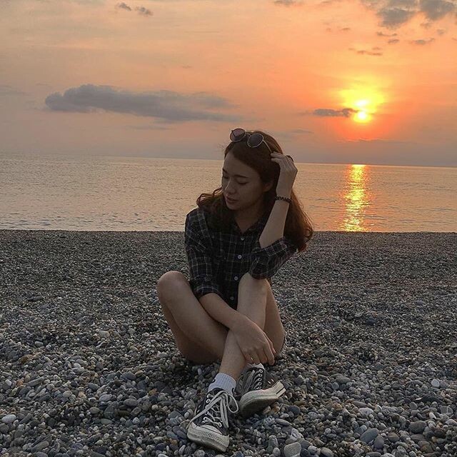 七星潭|看日出 獨特的地理位置和視野,讓七星潭成為賞日出及夕陽的最佳地點。有別於白天的陽光澎派,日出的七星潭反而帶點溫柔,看著看著心情也跟著平靜了下來。