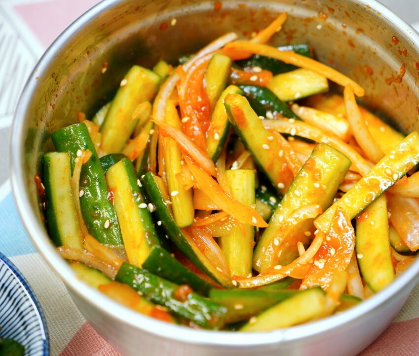 【食譜】韓式涼拌小黃瓜.簡單升級的夏日美味,開胃又涮嘴!